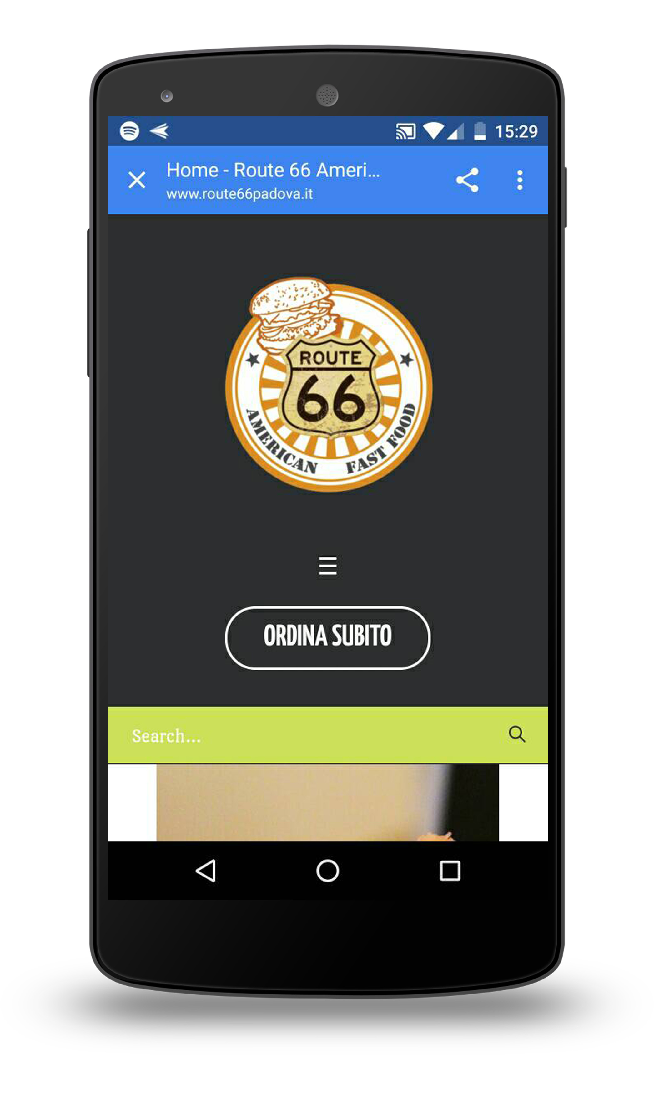 sito web boutique sapori